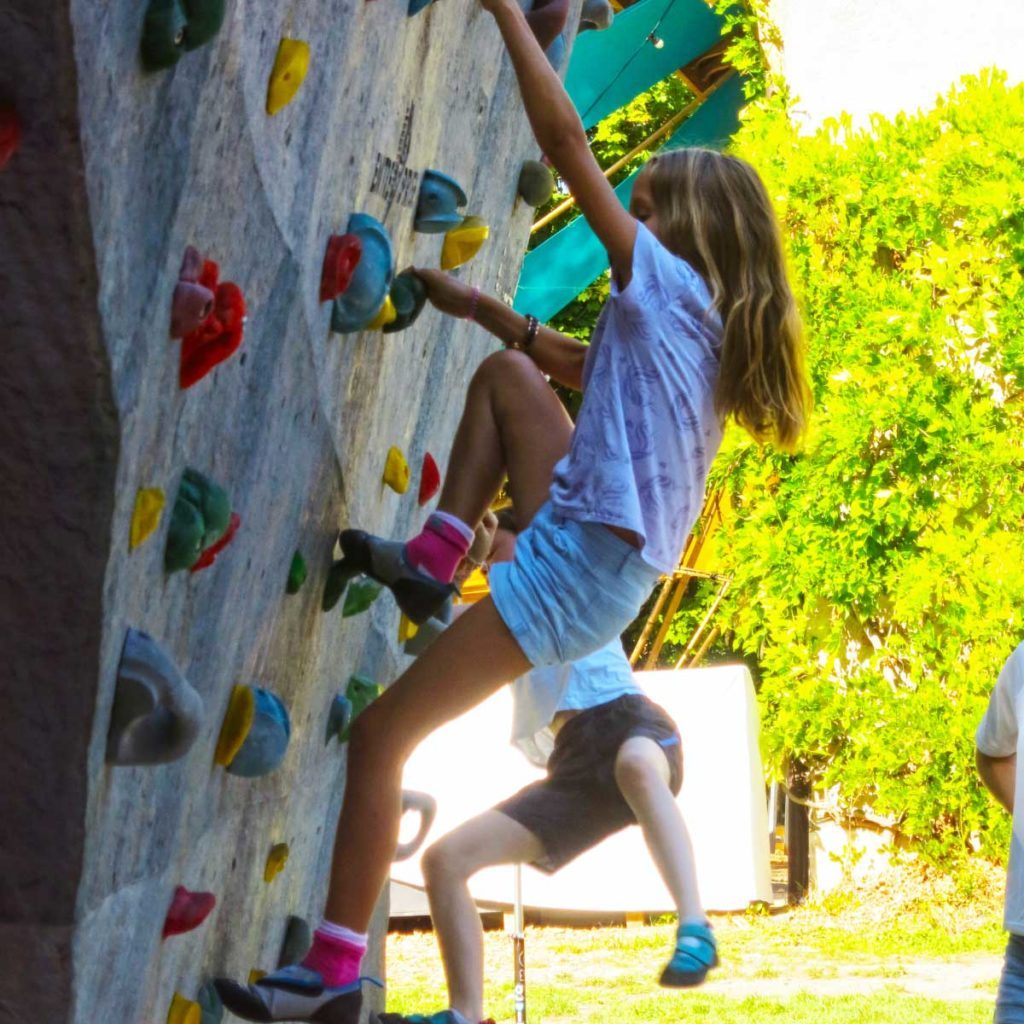 Escalade au parc Chuit